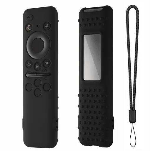 BN59-01432A Remote Control Sleeve Shockproof Protective Cover Black 0.03mm Multi-Colored Bag Compatible withSamsung TV