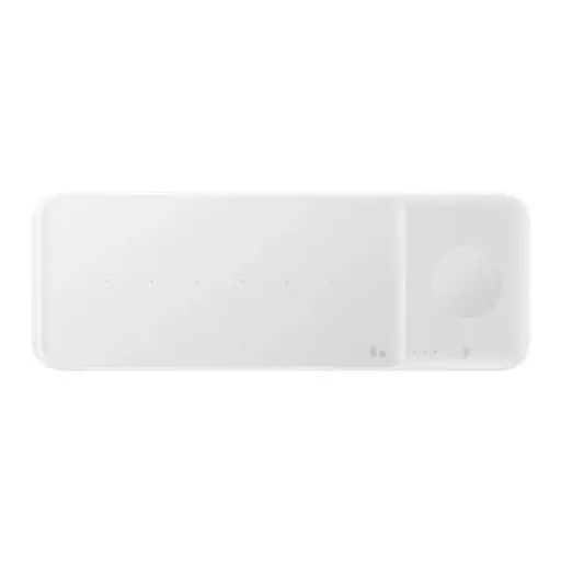 Samsung Wireless Charger Trio Charging Pad with AC Charger - White