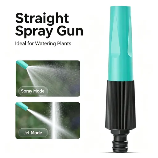 Straight Handle Spray Gun | Halloween Ergonomic Grip Gift | Straight Grip High Pressure Water Nozzle for Easy Handling