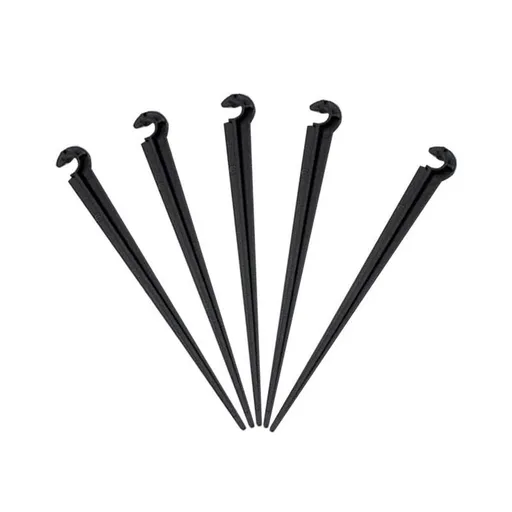50pcs Irrigation Drip Support Stakes for 1/4-Inch Tubing Hose Flower Beds, Vegetable Gardens, Herbs Gardens