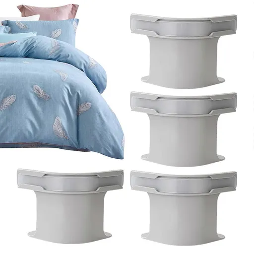 4PCS Non-Slip Bed Sheet Clips, Anti-Slip Quilt Fixing Tools