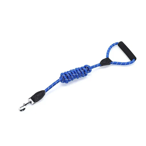 Zichen Dog Traction Rope Polyester Reflective Large Blue 0.6