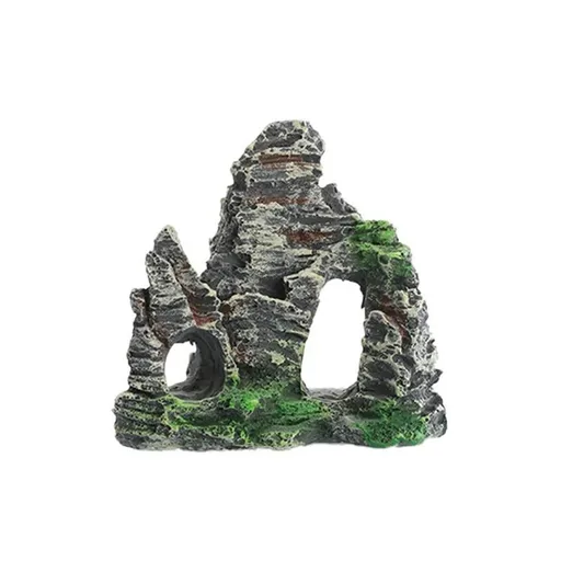 Aquarium Rockery Landscaping Cave Mountain View Decoration Ornament Fish Tank - GS1004