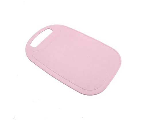 Chopping Block Food Grade Non-Slip 4 Colors Kitchen Cutting Board for Kitchen-Pink