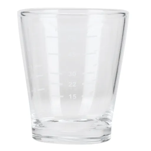 80ml Coffee Cup with Scales Milk Measuring Glass for Home Office Coffee Shop Transparent