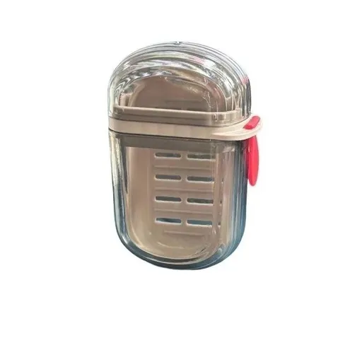 5PCS Portable Soap Case with Lid - Leak-proof Travel Soap Box, Compact Oval Soap Dispenser with Drain Holes, Transparent Lid for Easy Identification, Lightweight and Hygienic, Suitable for Camping, Gym, Bathroom, Kitchen - Durable PET Material, Bathr