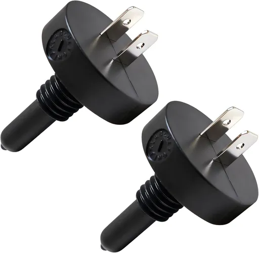 M414704 Washer/Dryer Thermistor Compatible with Alliance, Speed Queen, Huebsch Washer/Dryer M411758 TU20784 (Black 2PC)