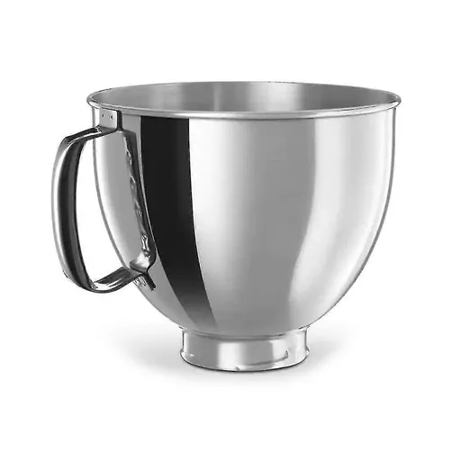 304 Stainless Steel Bowl Compatible with KitchenAid Classic and Artisan 4.5-5 QT Tilt-Head Mixers 5 Quart