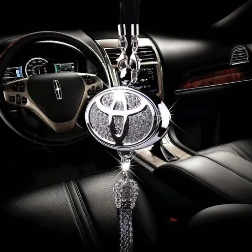 Car Perfume Pendant Car Logo Diamond Ornament Feng field