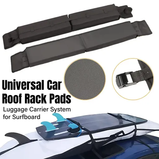 Universal Soft Roof Rack Kayak Pads Foam Carrier Surfboard SUP Transport Bars