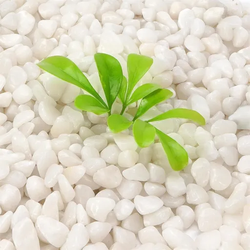 0.12-0.24" Portable Decorative Polished Pebbles,0.77lb Garden Landscaping Pebbles,Decorative Small River Rocks for Vases,Gardening