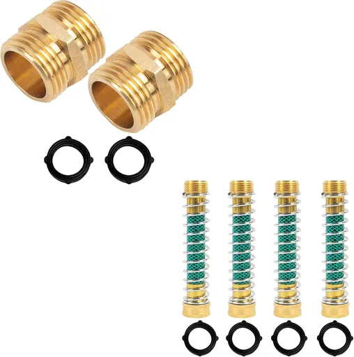 Garden Hose Adapter + Hose Protector