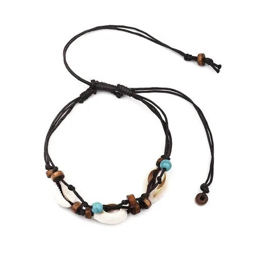 Women Ankle Bracelet Foot Chain Wax Rope Anklet Beach Jewelry Anklet for Women Considerate design convenient to adjust