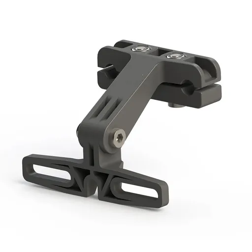 Electric Bike Tail Light Bracket, Rear Rack Light Mounting Bracket, Bike Tail Light Mount, Saddle Mount Rear Bike Light（Only bracket）