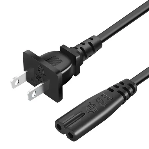 Power Cord for JBL PartyBox 100 110 200 300 310 710 1000 On-The-Go Speaker, ONN Party Speaker, JBL Soundbar 2 Prong Power Cable Replacement