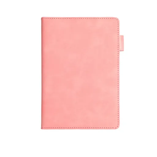 Journal Book Notebook,5.71x8.27",100 Sheets,200 Pages Blank Journal Notebook Thick Sketch Book Hardcover Leather Unlined Journaling Composition Book,Journaling Business Notebook Pink
