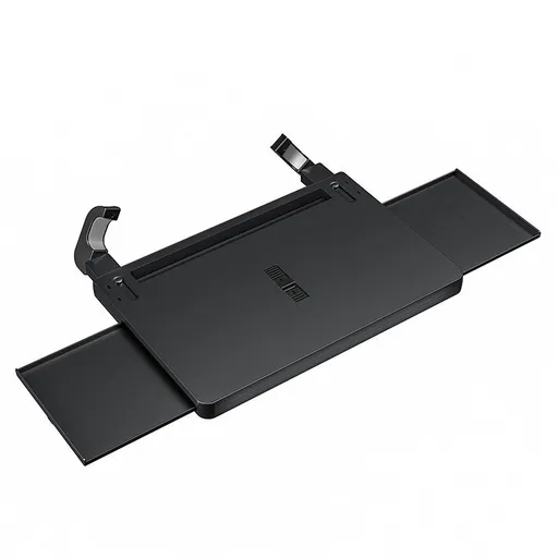 Multi-functional Car Tray Table with Cup Holder-black