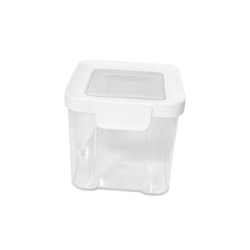 Storage Container, Airtight Cereal Containers Storage Sealed Cans for Grains and Miscellaneous Grains Transparent Plastic Kitchen Food Grade Nut and Oat Storage Cans Kitchen B