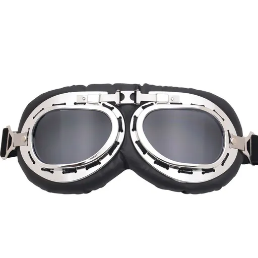Motorcycle Motocross Goggles, Dirt Bike Riding Eyewear - Gray