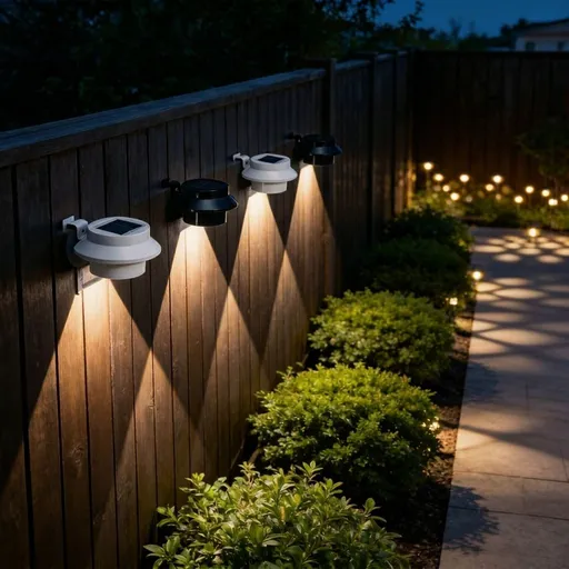 Solar Powered Smart Wall Light with Auto Dusk-to-Dawn Sensor, IP65 Waterproof Fence & Garden Accent Lighting, Available in 3000K Warm White or 6000K Cool White, Ideal for Patio, Pathway, and Courtyard Ambient Glow (4PCS, Black Housing‑Cool White Ligh