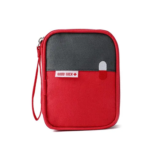 Bag points First Aid Kit Travel Storage Bag A-701 Small red