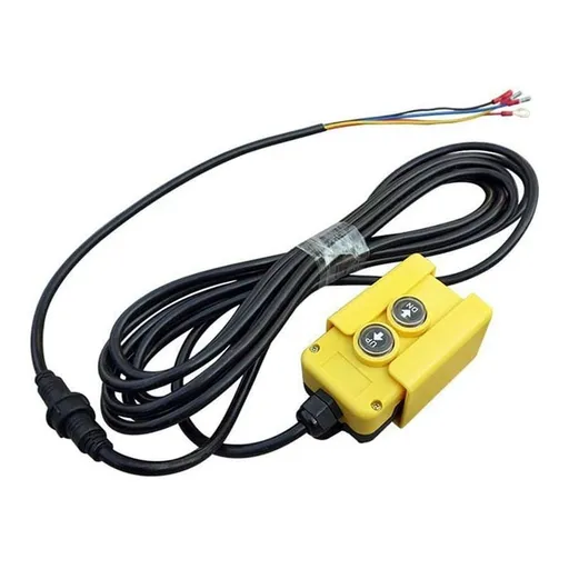 4 Wire Dump Trailer Remote Control 12 Volt 4 Wire DC for Single Acting Hydraulic Power Pump Unit