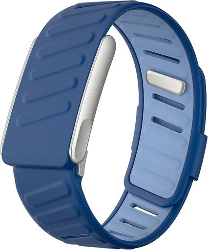 Silicone Replacement Sports Wristband for Whoop 5.0 Adjustable Waterproof Breathable Blue