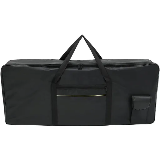 61 Key Keyboard Carry Bag Oxford Cloth Portable Padded Keyboard Case Waterproof with Handle Strap Extra Pockets Dustproof Piano Case 100 x 40cm