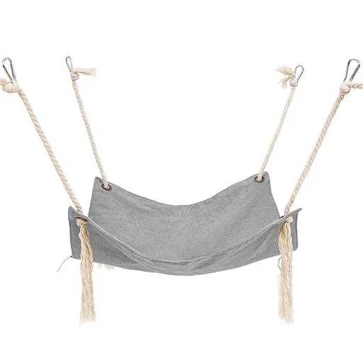 Cat Cage Hammock,Breathable Pet Swing Hanging Nest with 4 Buckle for Less Than 7Kg/15 Lbs Cats Rabbits Ferrets Chinchillas