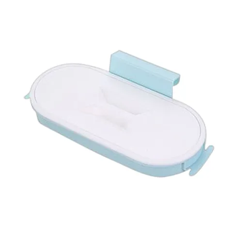 Kitchen Trash Bag Holder Creative Wall Mounted and Cabinet Door Hanging Bracket Rack for Plastic Garbage Bags and Storage Organization Home Waste Bin Frame Solution