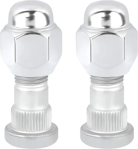 2Sets Wheel Studs and Lug Nuts Set OEM#28365FE001,28365FE000,M12x1.25 Tire Lug Nuts Compatible with Subaru Outback Legacy Forester,Essential Car Accessories Lug Bolts (for Subaru)