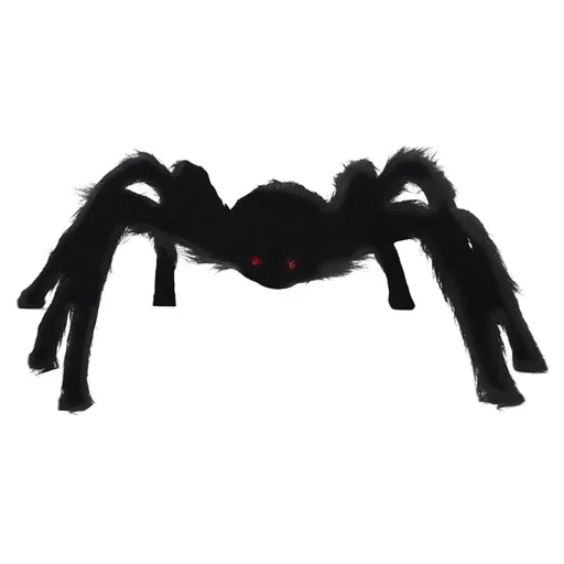 Halloween Decor Simulation Spiders Giant Hairy Spider for Halloween Home Party Decor Outdoor Indoor Yard Garden Plush Spider