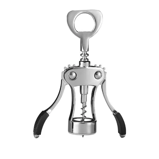 Zinc Alloy Wing Corkscrew Heavy Duty, Cork Screw Beer Opener for Bartenders, Multifunctional Opener for Home Kitchen, Restaurant