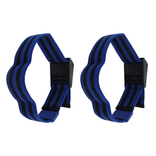2Pcs Fitness Occlusion Training Band for Muscle Building Training with Cam Buckle and Locking Mechanism