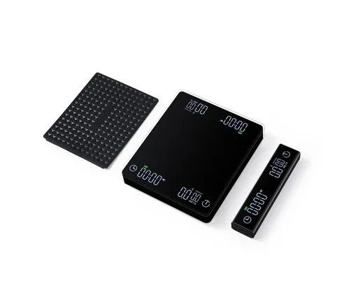 Coffee Scale with Wireless Display 3kg/0.1g High Precision Espresso Scale Rechargeable Digital Kitchen Scale Tare and Zero Unit Switching