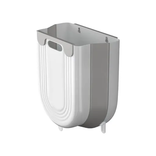 Hanging Trash Can, Collapsible Hanging Trash Can for Kitchen Cabinet Door, Small Wall Mounted Garbage Bin for Kitchen Cabinet Door