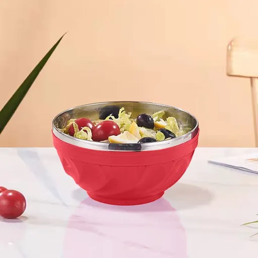 Stainless Steel Insulated Bowls, Insulated Double Wall Metal Bowls For Ice Cream, Soup, Cereal, Snack, Rice Dish