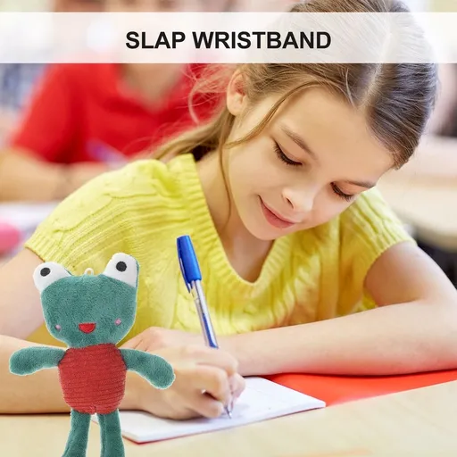 Plush Animal Slap Bracelets Assorted Color Cute Soft Wearable Party Favors for Decoration