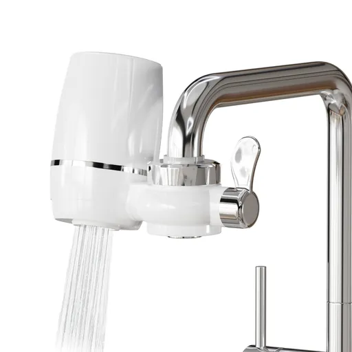 Faucet Filter, Water Filtration System, Faucet Filter for Kitchen Sink, tap Water Filter, Reduces Chlorine and Odor