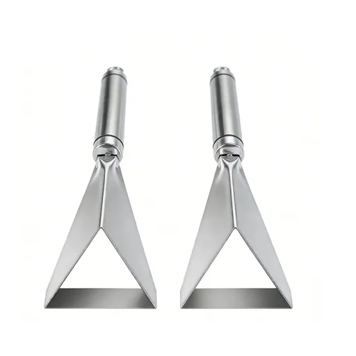 2pcs Fruit Carving Knife, DIY Platter Decoration Carving Tool For Fruit Vegetable Cutting Knife, Triangular Shape Stainless Steel Food Carving Carving Knife Slicer