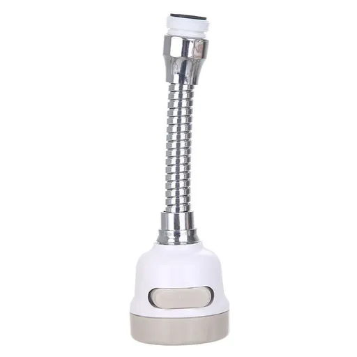 Water Saving Filter Nozzle, 360 Degree Movable Kitchen Faucet Head, 3 Modes Adjustable Shower Head Filter Sprayer for Kitchen Bathroom, Lengthen