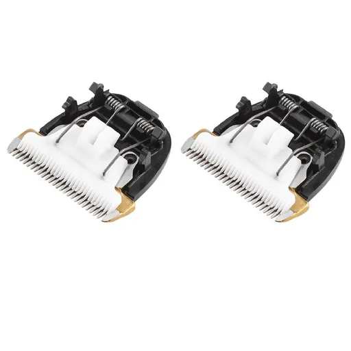 2X Grooming Ceramic Cutter Blade 40Mm 24 Teeth for Animal Clipper Trimmer
