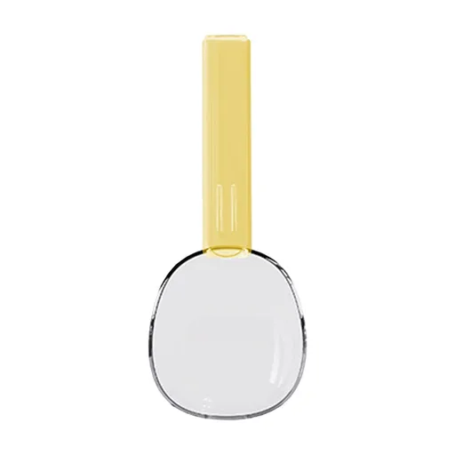 Flour Scoops for Canisters, Grain Scoop Measuring Cups, Food-Safe Kitchen Utensils, Multi-Purpose Flour Scoop for Canisters, Rice Spoon Yellow