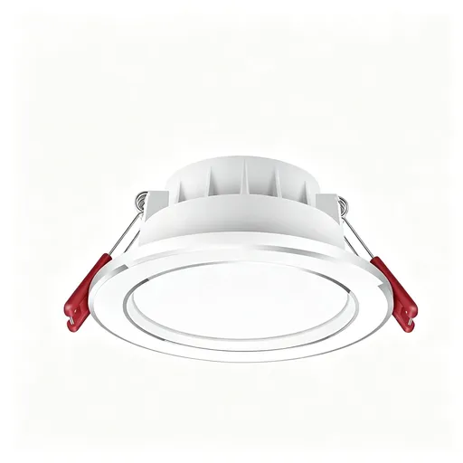 4 Pack Silver White 7W Cool White [Flagship Die-Cast Aluminum] (Cutout 7-9cm) | Recessed LED Downlight | Christmas Flagship Durable Silver Set | Die-Cast Aluminum Sturdy Ceiling Lamp