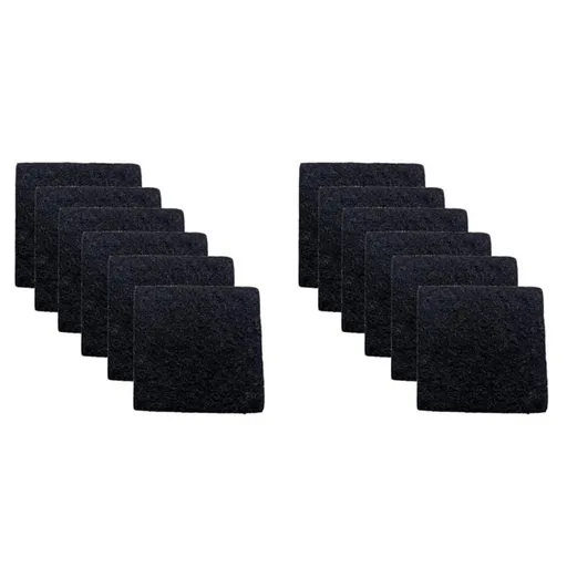 Household Trash Can Charcoal Filter Pad Deodorizer Remove Odor Odor Filter Kitchen Trash Can Deodorizing Cotton 12 Pack