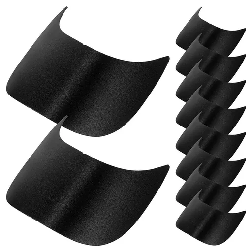 Baseball Hat Brim Inserts Black Pe Material Accessories for Versatile Hats 30Pcs