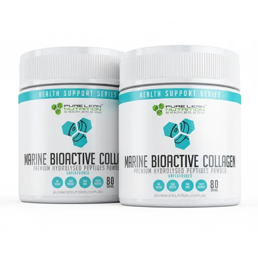 160 Servings Marine Collagen Bioactive Peptides Powder Beauty Glow for Skin Nails