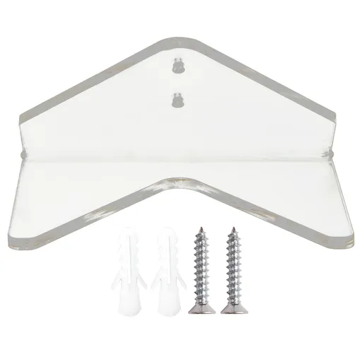 Skateboard Display Rack Stand Transparent Acrylic Wall Mount Hanger Holder for Home Office Use