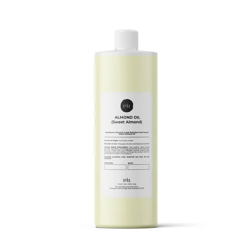 Orku 250ml Sweet Almond Oil 100% Pure Refined Cosmetic Carrier Skin Hair