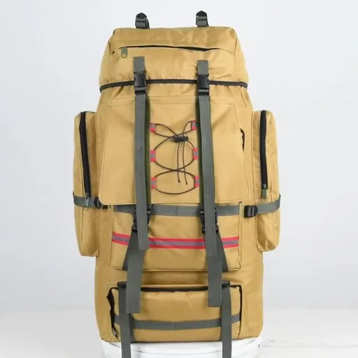 130L Backpack Outdoor Travel Backpack Camping Backpack For Adults Large - Blue - Size M